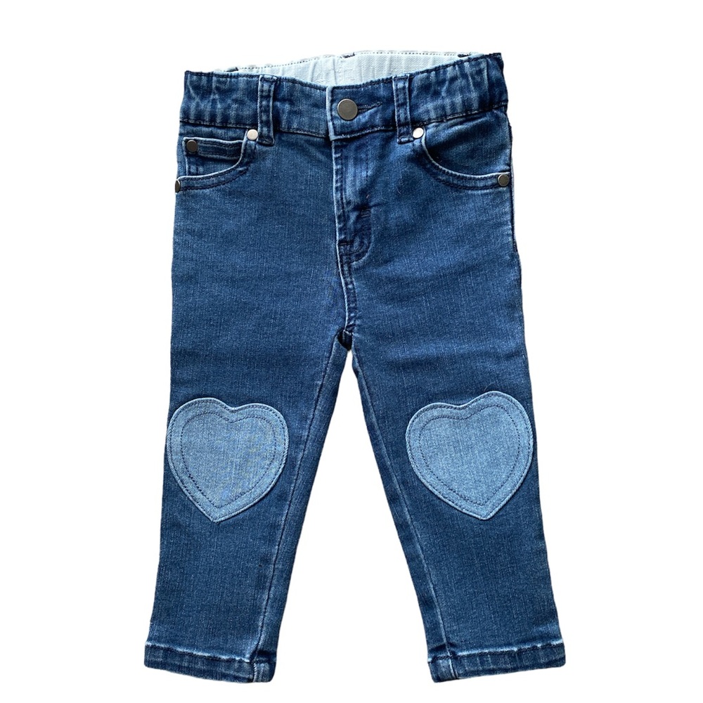 Stella McCartney Skinny Jeans with Heat Patch on Knees